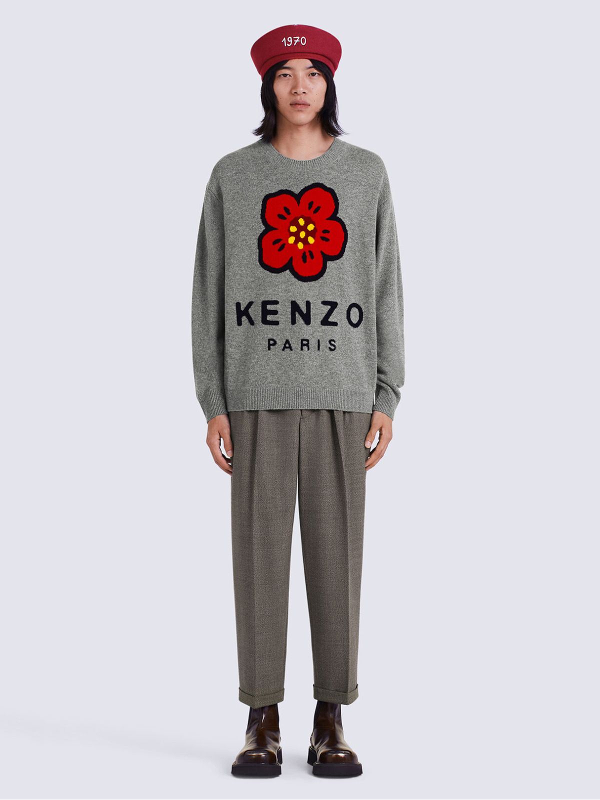 KENZO - 【残りわずか】KENZO PARIS REGULAR JUMPER / BOKE FLOWER