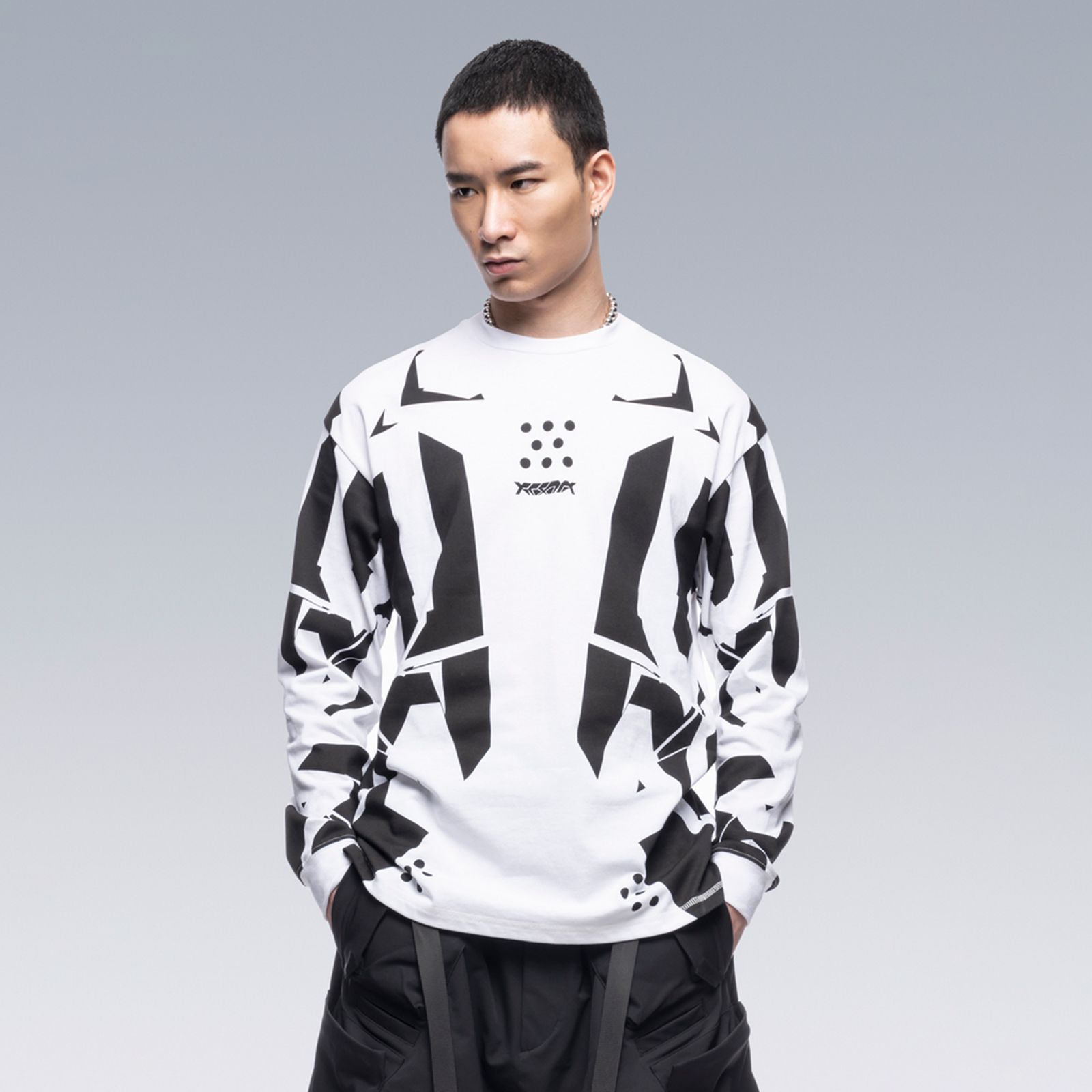 ACRONYM - 【ラスト1点】 S36-PR / 100% Cotton Long Sleeve T-shirt