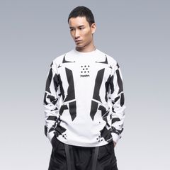 【ラスト1点】 S36-PR / 100% Cotton Long Sleeve T-shirt / ロンT ・カットソー  (ホワイト)
