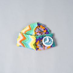 Chateau Blanket Hat  / シャポー V2 / ニットキャップ (マルチカラー)