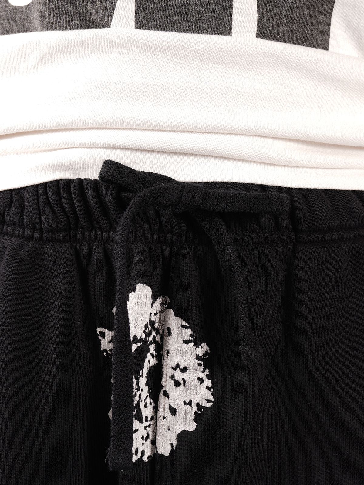 ラスト1点 / Cotton Wreath Pants  / コットン リース パンツ (ブラック)