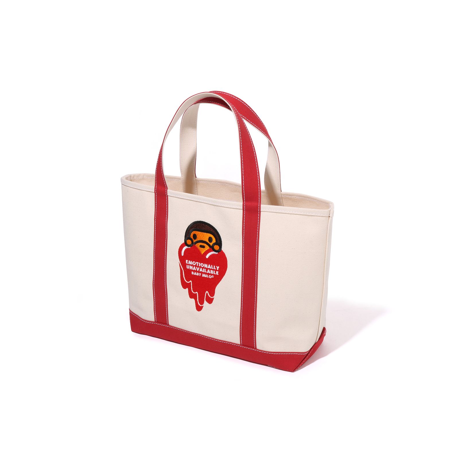 【ラスト1点】【コラボ】EU-HR8-0000-C38 / EU MILO TOTE / RED / トートバック  (レッド)