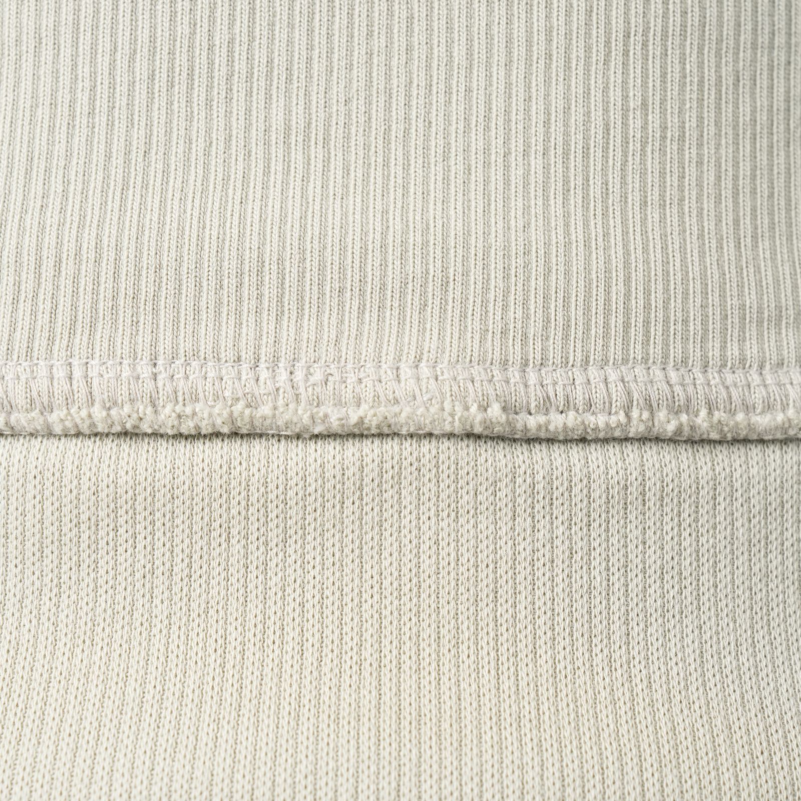 6100017 / ORGANIC COTTON INTERLOCK  / クルーネックスウェット (サンド)