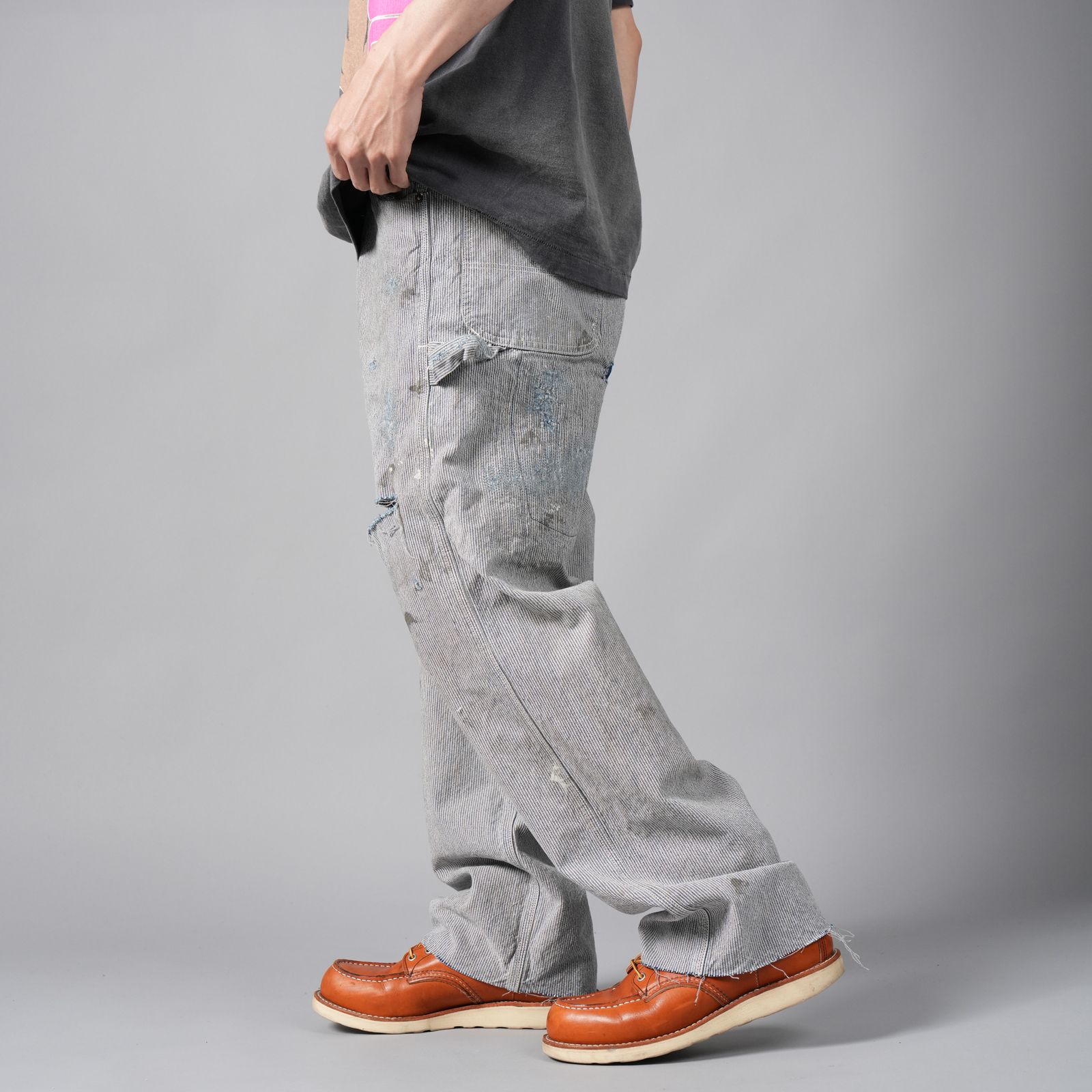 SAINT M×××××× - 【ラスト1点】SM-YS8-0000-052 / DENIM PANTS / HICKORY / STRP / デニムパンツ  (ヒッコリーストライプ) | Confidence