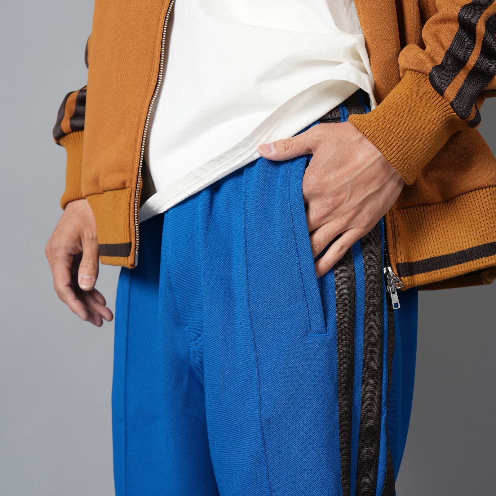 【コラボ】WB Y3 END PANT / トラックパンツ (ブルー)
