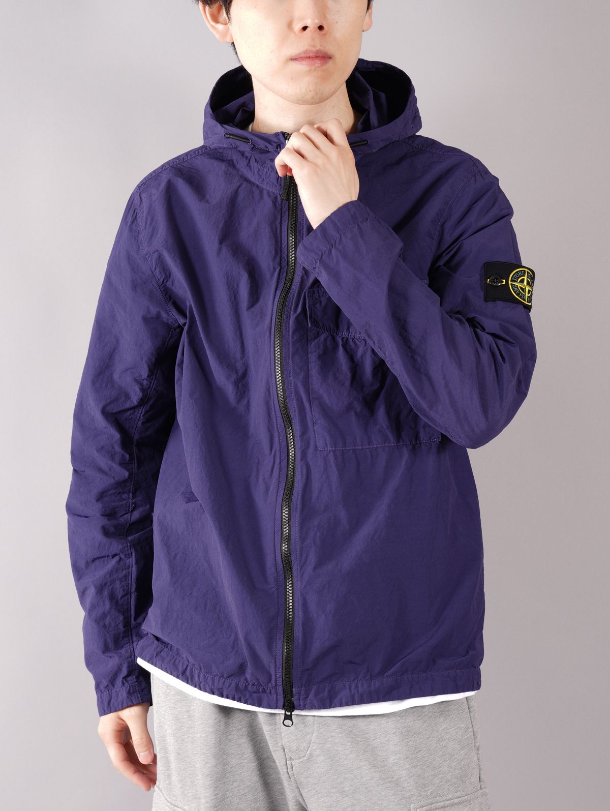 STONE ISLAND NASLAN LIGHT ノーカラーライナージャケット