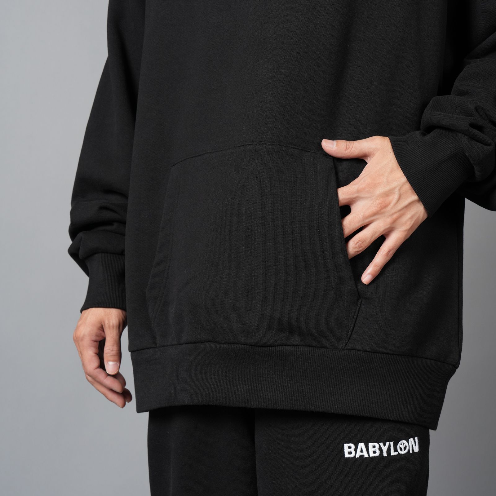 SHOP HOODIE / ショップフーディー  (ジェッドブラック)