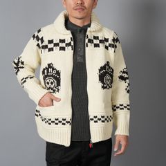 EU LATIN KNIT JACKET / ラテン ニットジャケット (アイボリー)