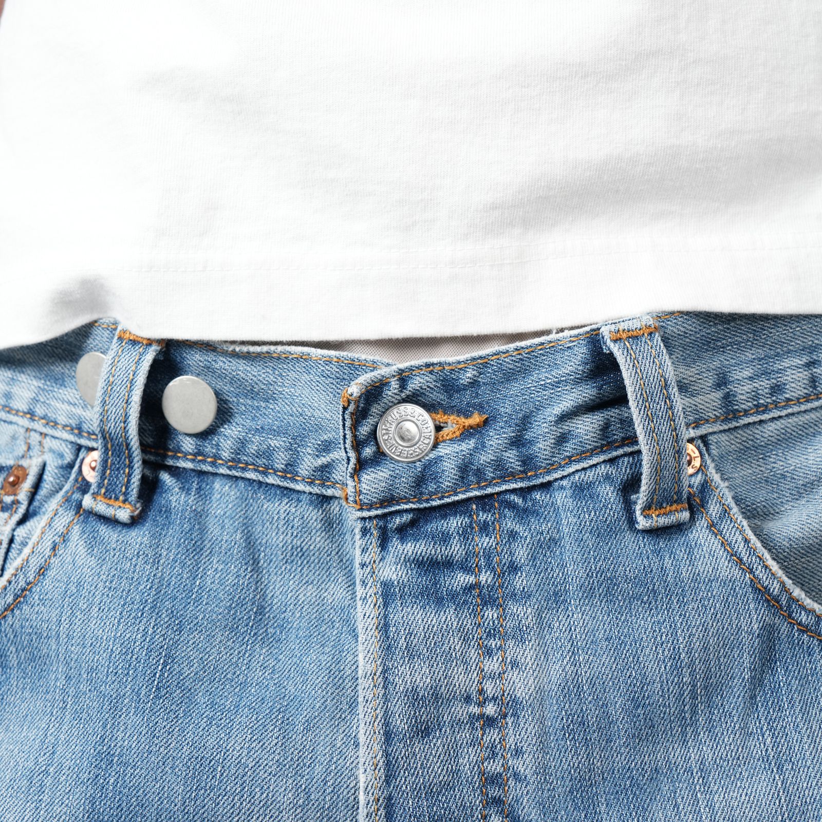 BASICKS - BASICKS x Vintage Levi's Heart Pocket Denim BASICKS - BASICKS x Vintage Levi's Heart Pocket Denim