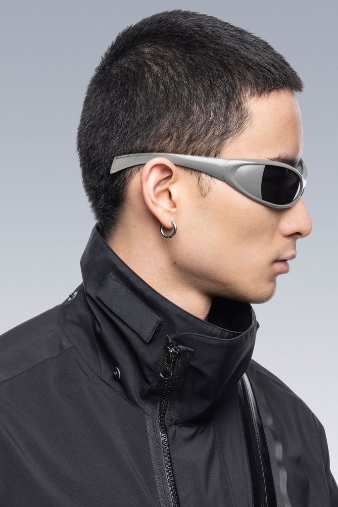 【ラスト1点】J115-GT / 3L Gore-Tex Pro Interops Jacket / work jacket / ワークジャケット / ナイロンジャケット[ゴアテックス プロ] [ワイドフィット] (ブラック/ホワイト)