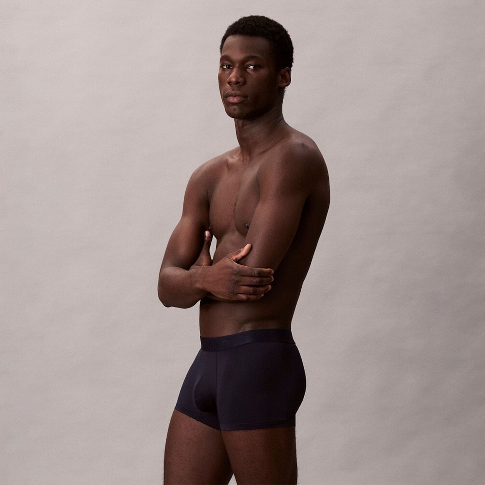 【残りわずか】LOW RISE TRUNKS / ボクサーパンツ / Ck Black Micro / ローライズトランクス (ブラック)