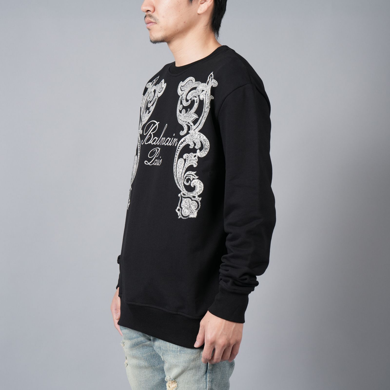 BALMAIN - 【ラスト1点】BALMAIN SIGNATURE PAISLEY PRINT BALMAIN - 【ラスト1点】BALMAIN SIGNATURE PAISLEY PRINT