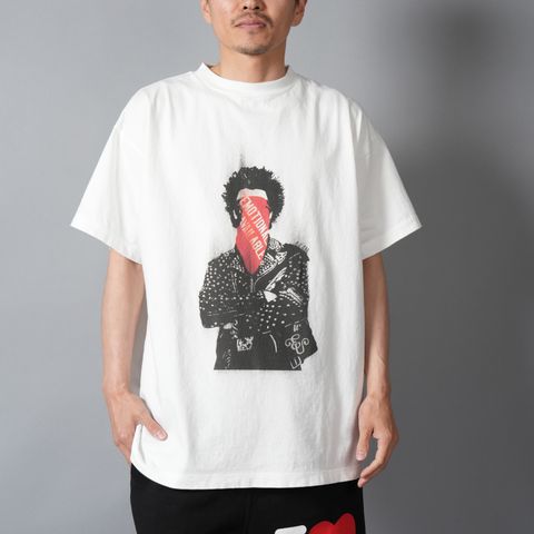 【コラボ】EU-MK8-0000-C30 / EU DK PANK SS TEE / WHITE / Tシャツ (ホワイト)