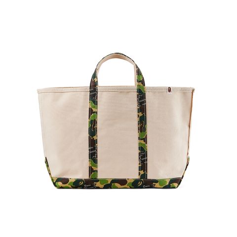 【ラスト1点】【限定】SM-YS8-0000-C34 / AP_TOTE BAG / LARGE / WT+CAM / トートバック (オフホワイト)