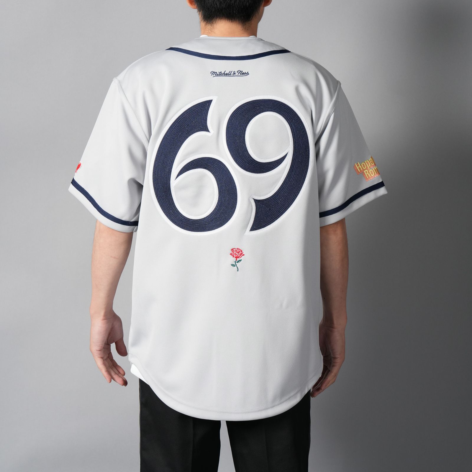 【コラボ】EU-HR8-0000-C02 / EU BASEBALL JERSEY / ベースボールジャージ (グレー)