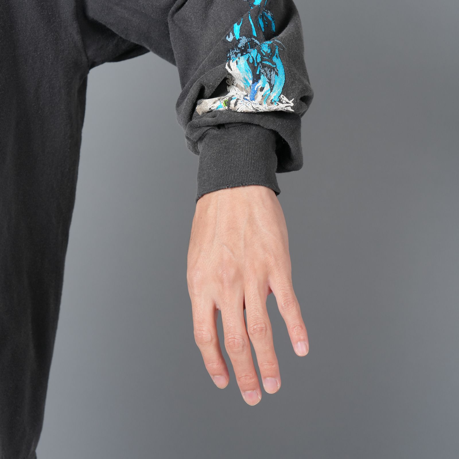【ラスト1点】SM-YS1-0000-013 / LS TEE / BTFL BASTARS / BLAC / ロンT・カットソー  (ブラック)