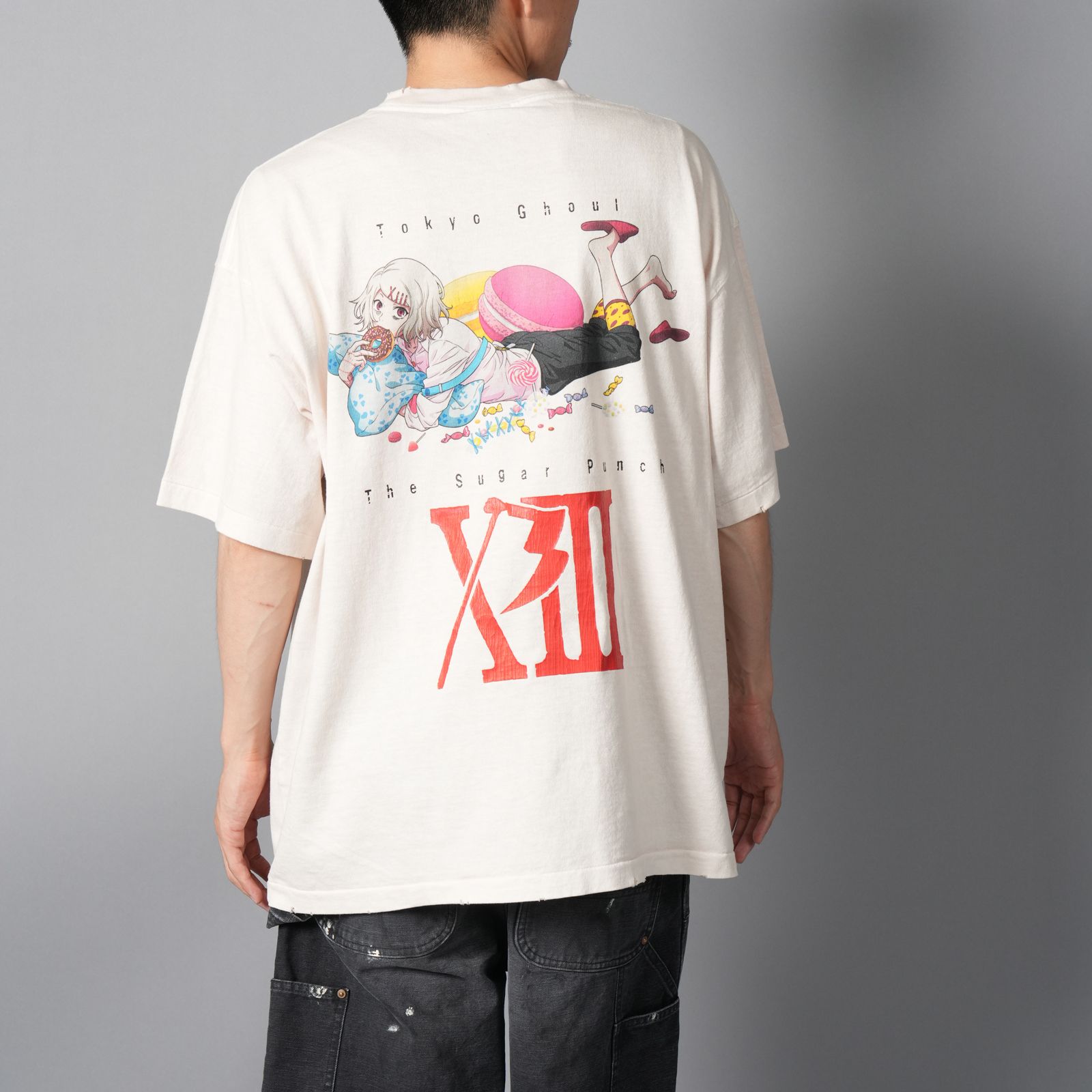 【残りわずか】[東京喰種]  TTGM25SM009 / S/S T-Shirt   (JUZO)  / Tシャツ (ホワイト)