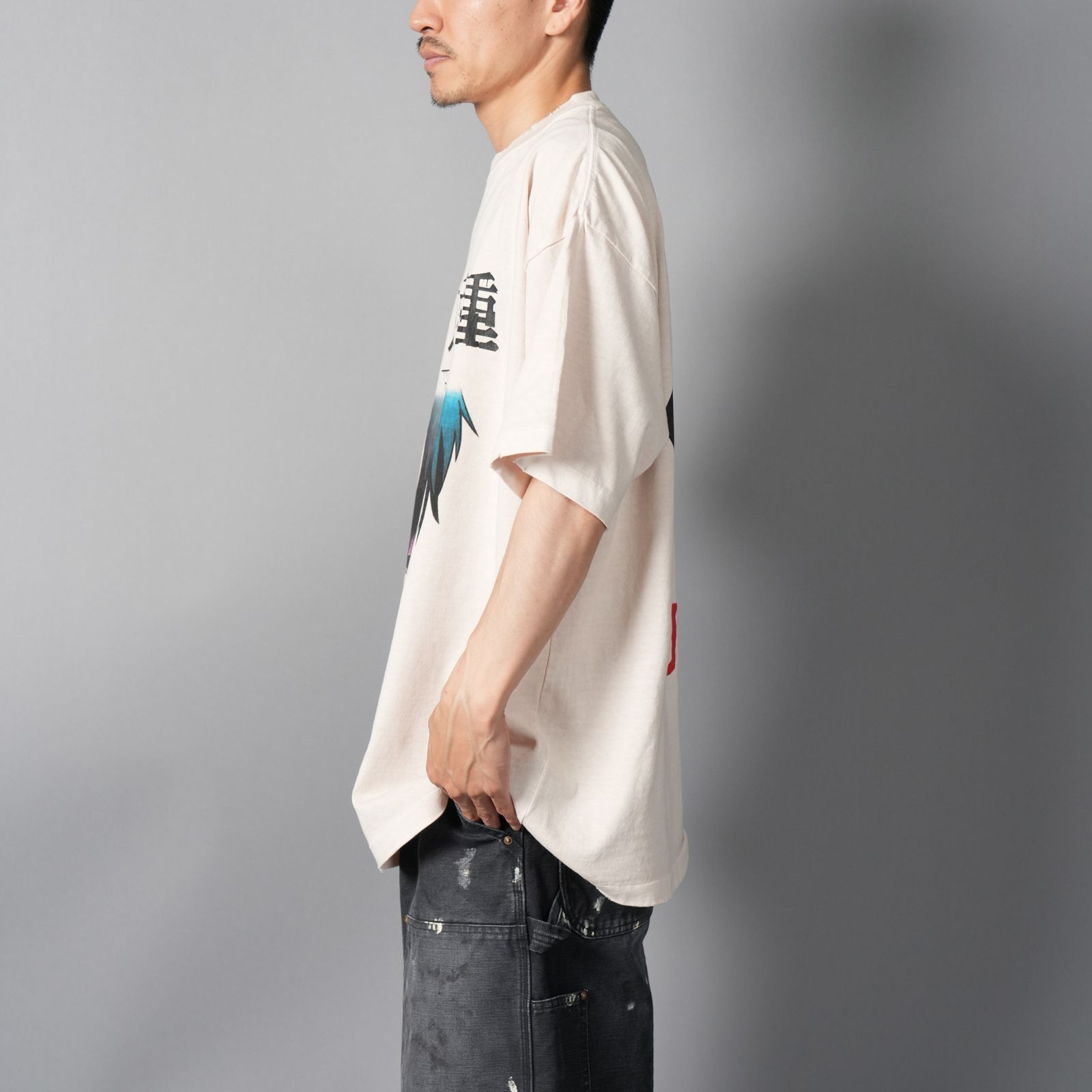 [東京喰種]  TTGM25SM001 / S/S T-Shirt  (KANEKI MASK)  / Tシャツ (ホワイト)