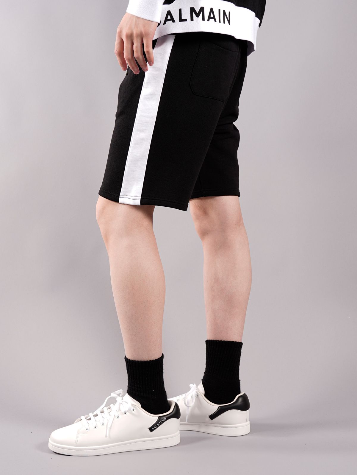 BALMAIN - 【ラスト1点】BERMUDA SHORTS - BALMAIN RIBBED