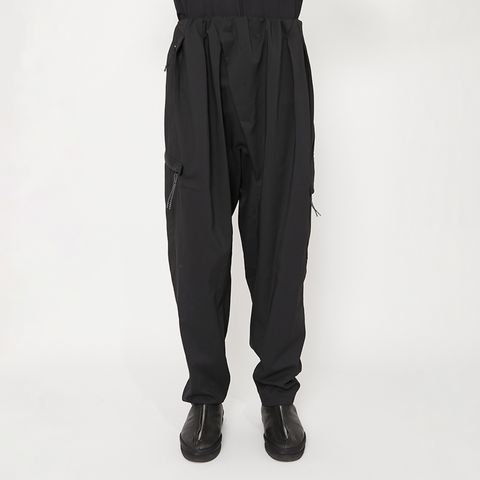 【GHOST】WOVEN WATER-REPELLENT TWO TUCK NINJA PANTS / ニンジャパンツ(ブラック)