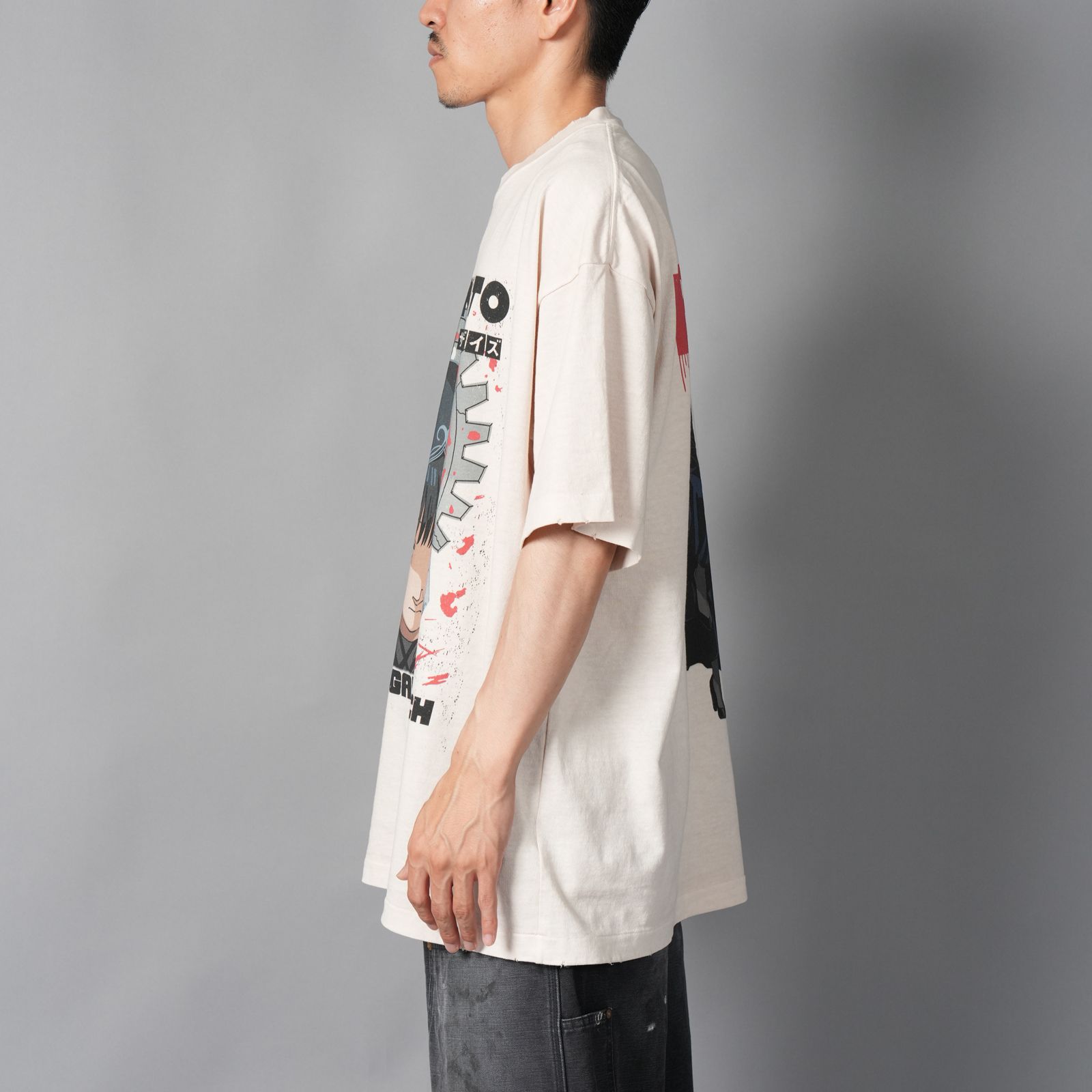 [SAKAMOTODAYS]  TSDM25SM007 / S/S T-Shirt (OSARAGI)  / Tシャツ (ホワイト)
