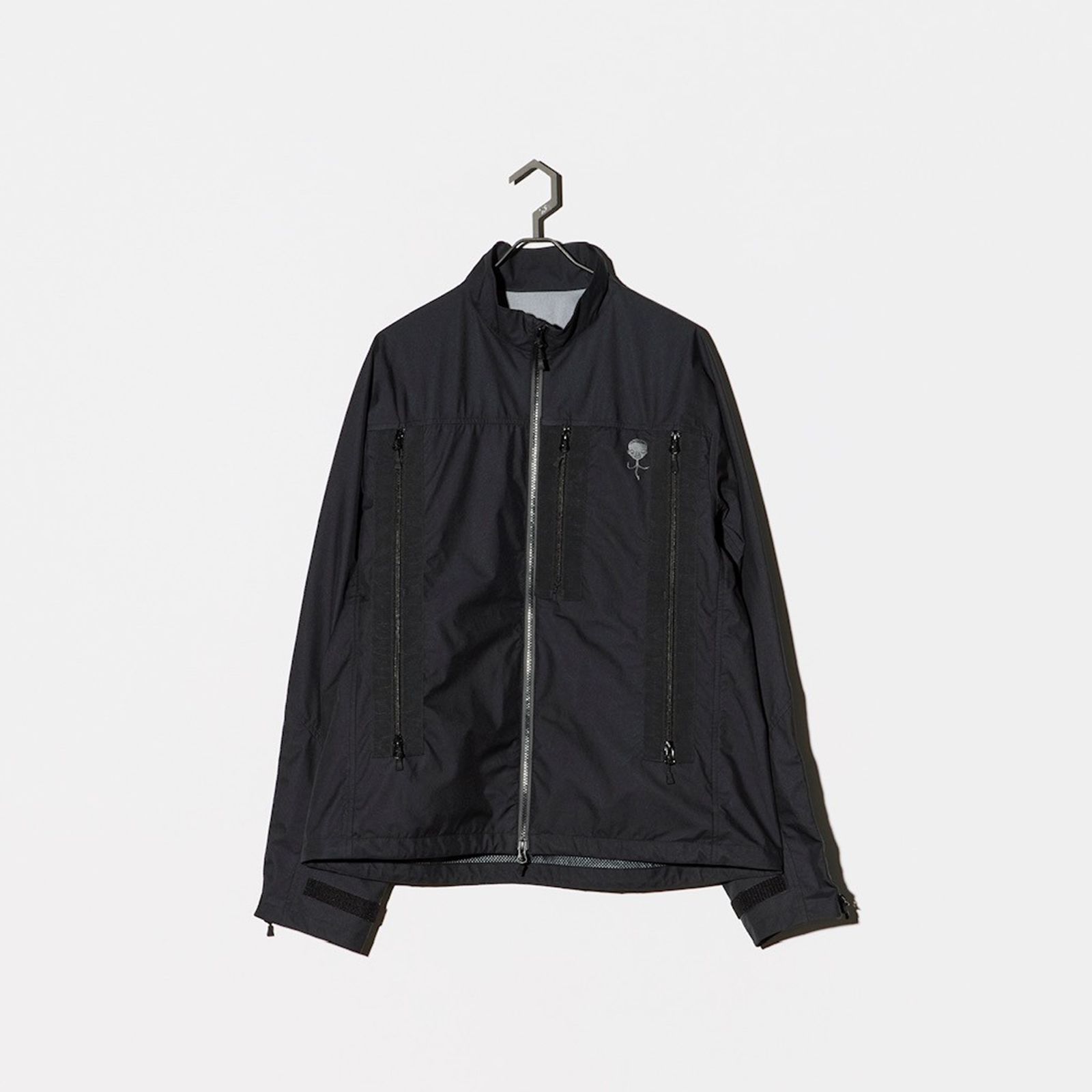 【限定】WINDSTOPPER BY GORE-TEX LABS 30DY/TR2 3L SHIRT BLOUSON / ゴアテックス ラボ スリーレイヤー / シャツ ブルゾン [防水・防風] (ブラック)