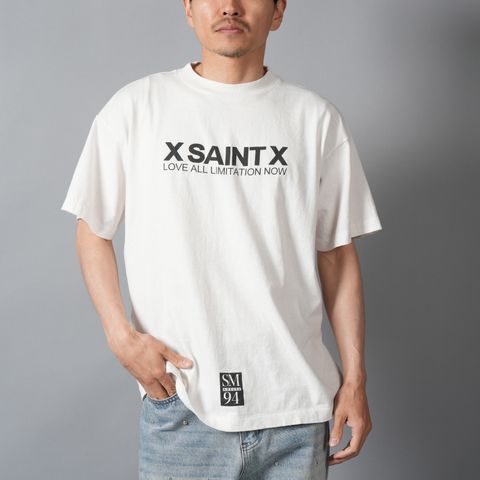 SM-MK8-0000-011 / SS T-SHIRT / X SAINT X / WHITE / Tシャツ (ホワイト)