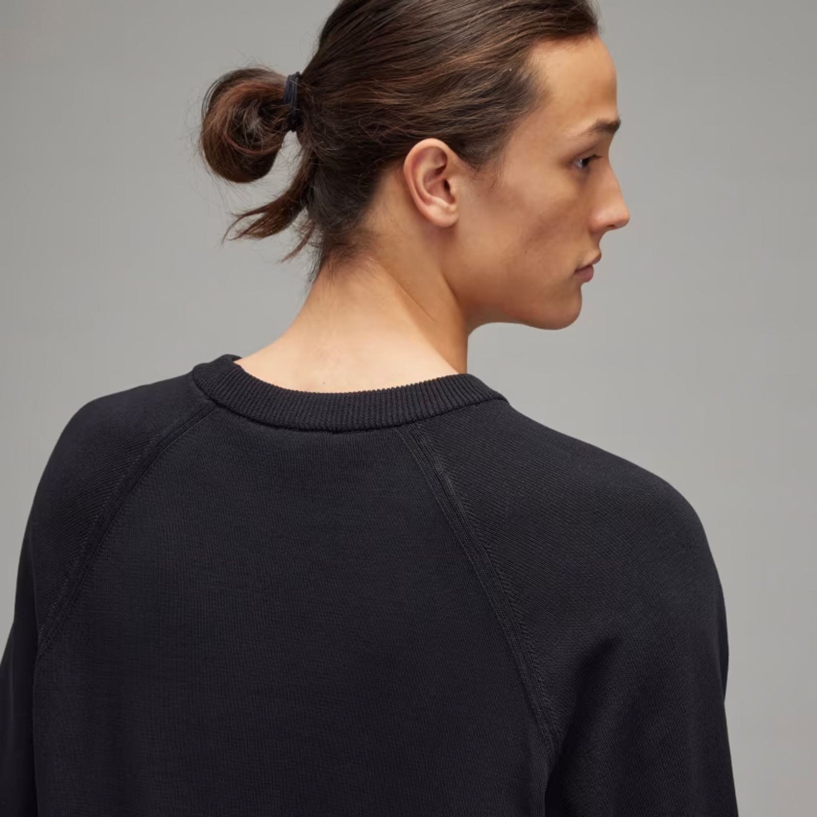 【ラスト1点】Y-3 Logo Knit Crew Sweatshirt  / ニットセーター (ブラック)