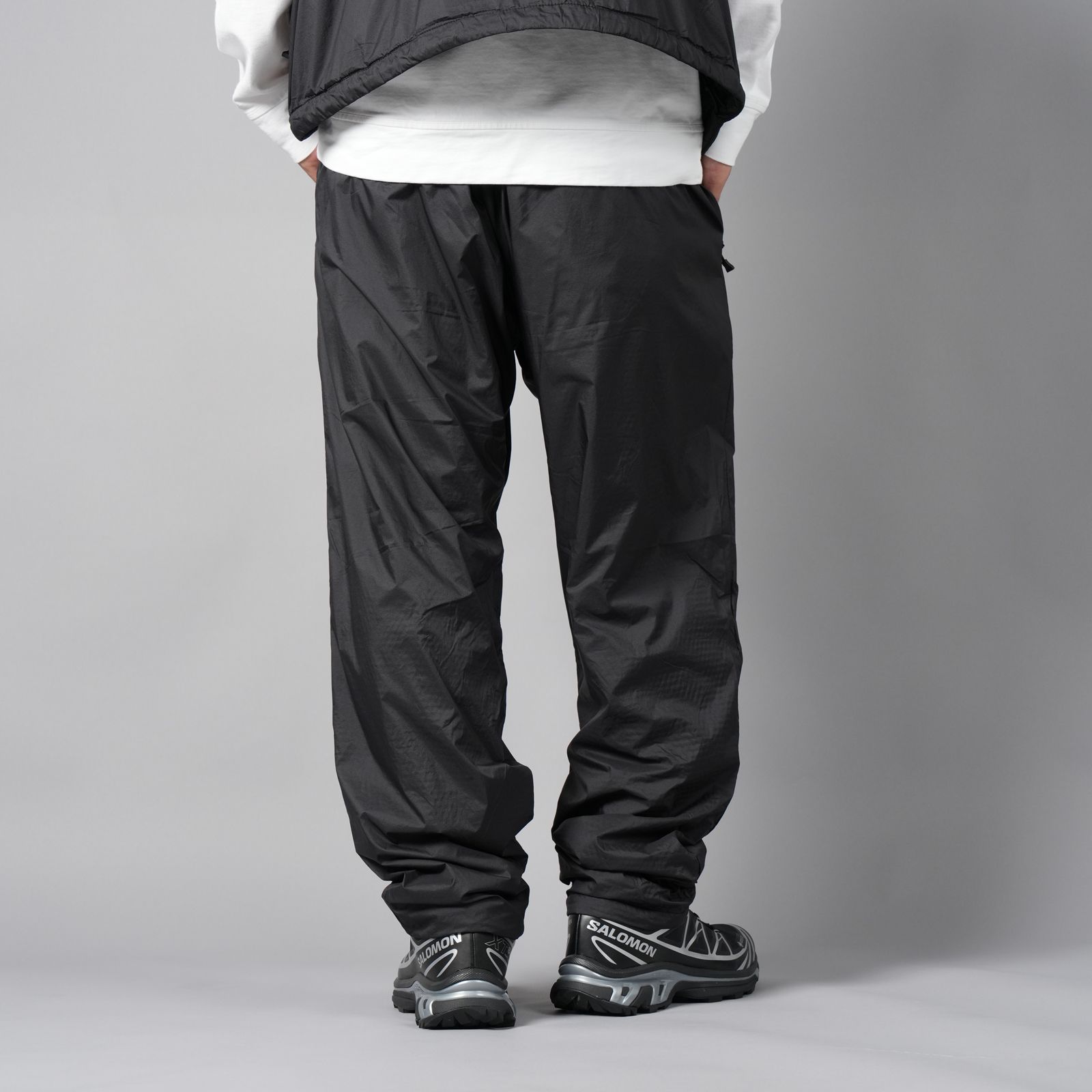 【ラスト1点】WR NY RIP x POLATEC®ALPHA® PANTS  / ナイロンリップストップパンツ (ブラック)