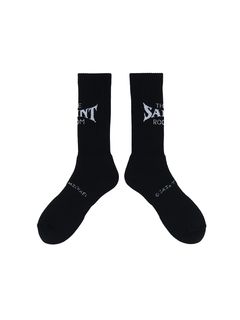 ラスト1点 / SM-A22-0000-066 / SA_SOCKS / S ROOM / BLKxWHT / シャーマーアカデミー ソックス  (ブラック)