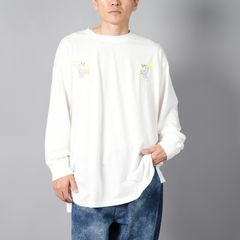 SKA LONG TEE / スカ ロングスリーブTシャツ  (ホワイト)