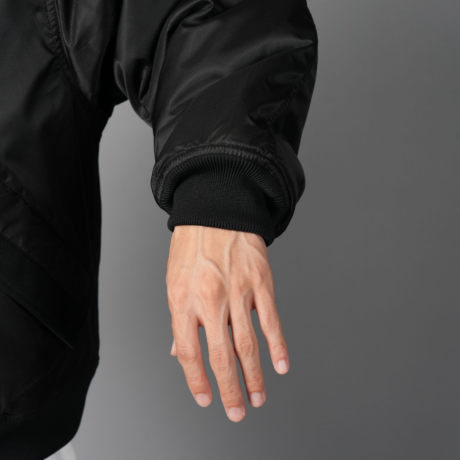 WR REAMIDE DOBBY FLIGHT JACKET  / フライトジャケット (ブラック)