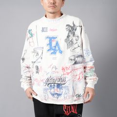 [2月23日(金)10時発売!!] [限定] SM-YS8-0000-C10 / BR_LS TEE / LA / WHITE / ロンT・カットソー (ホワイト)