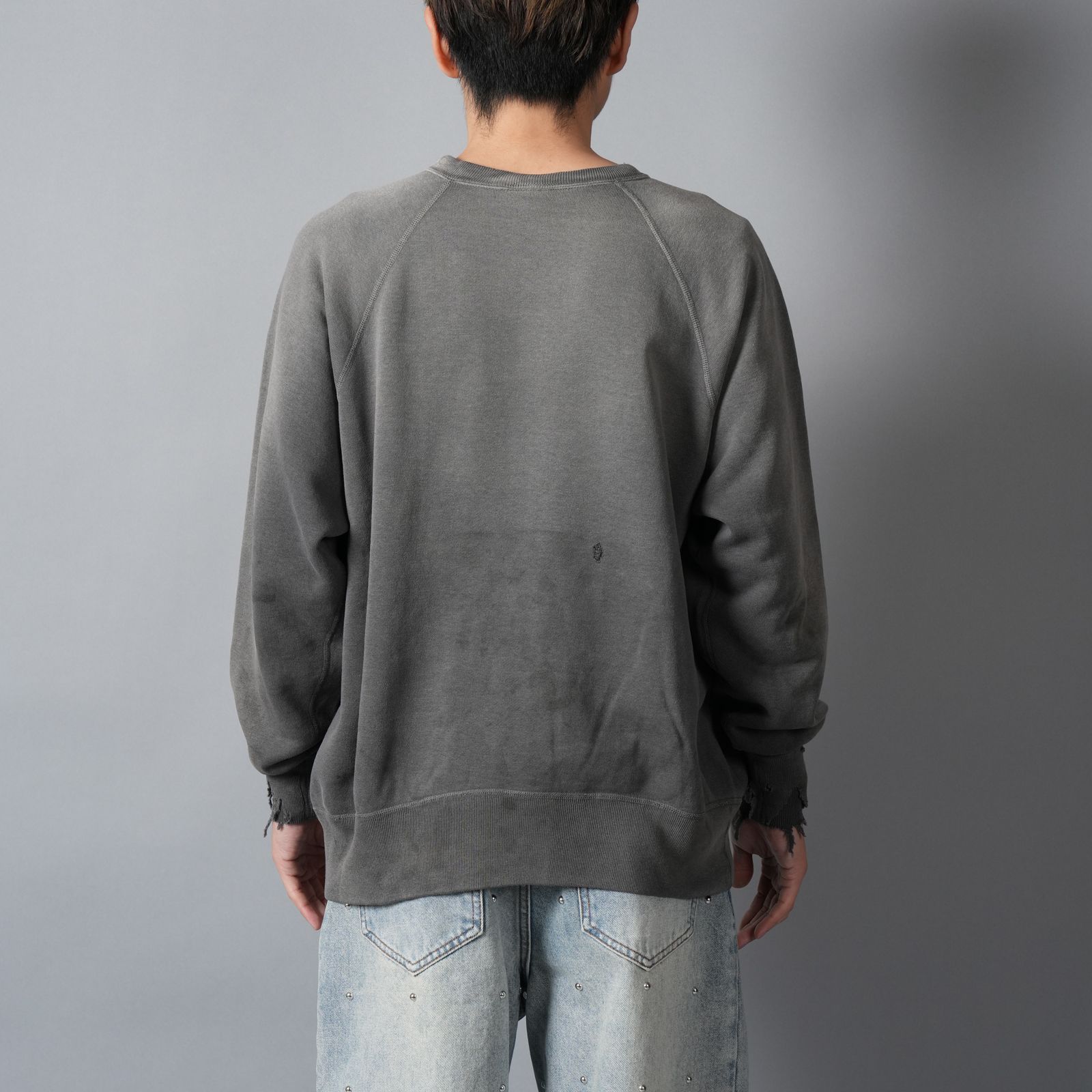 【残りわずか】SM-MK8-0000-054 / CREW NECK SWEAT / スウェット・トレーナー (ブラック)