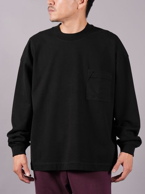 【ラスト1点】【定番アイテム】 BETA LONG SLEEVE T-SHIRT / ベータ ロングスリーブTシャツ / カットソー (ブラック)