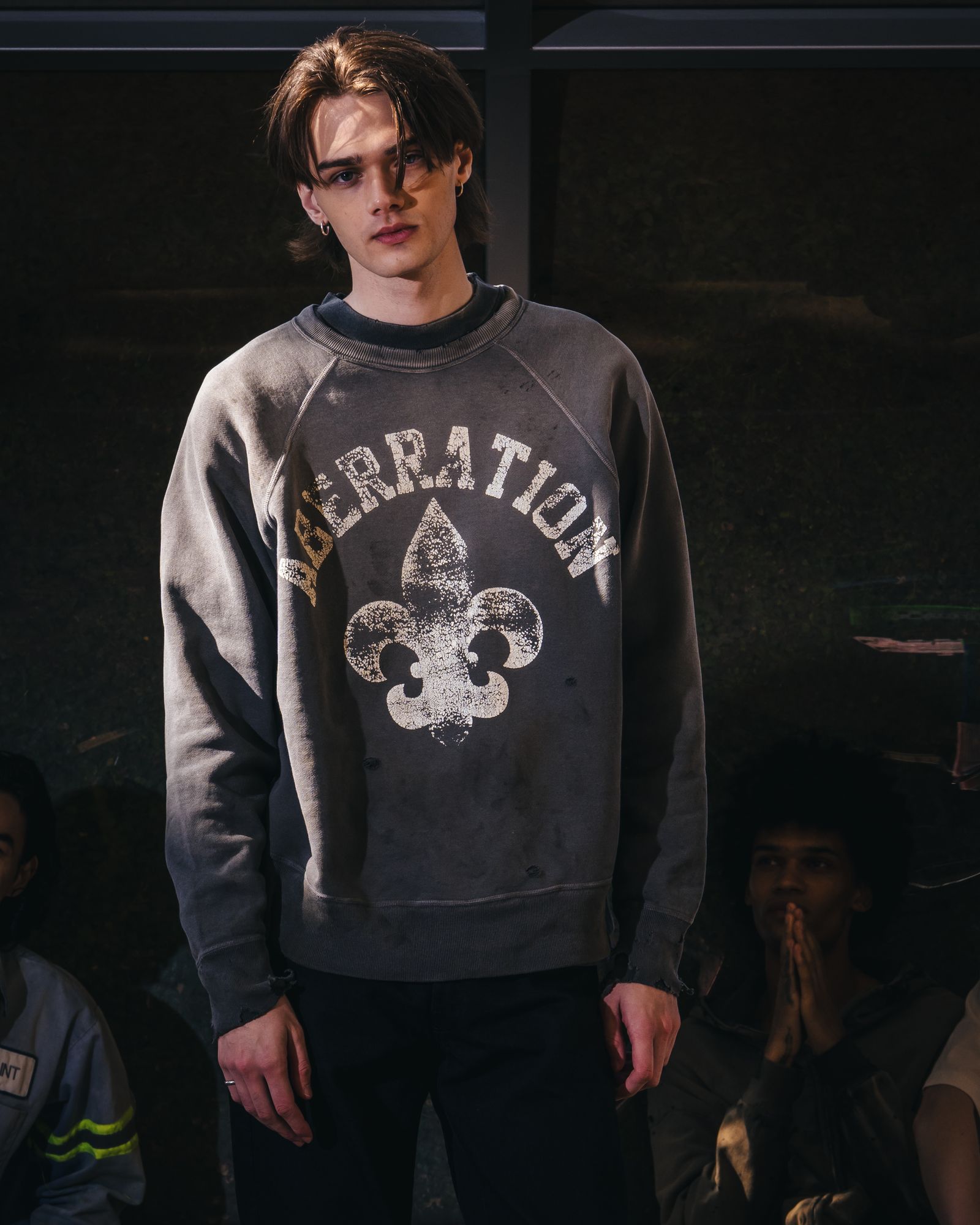 SM-MK8-0000-054 / CREW NECK SWEAT / スウェット・トレーナー (ブラック)