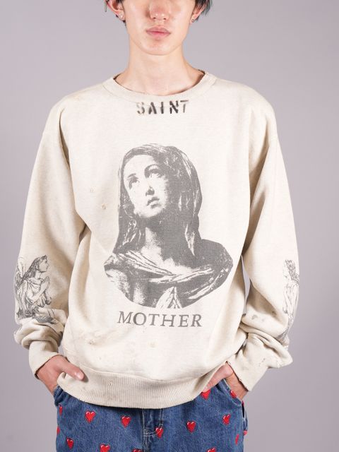 SM-A22-0000-017 / CRW SWT / MOTHER /GREY / クルーネック スウェット  (グレー)