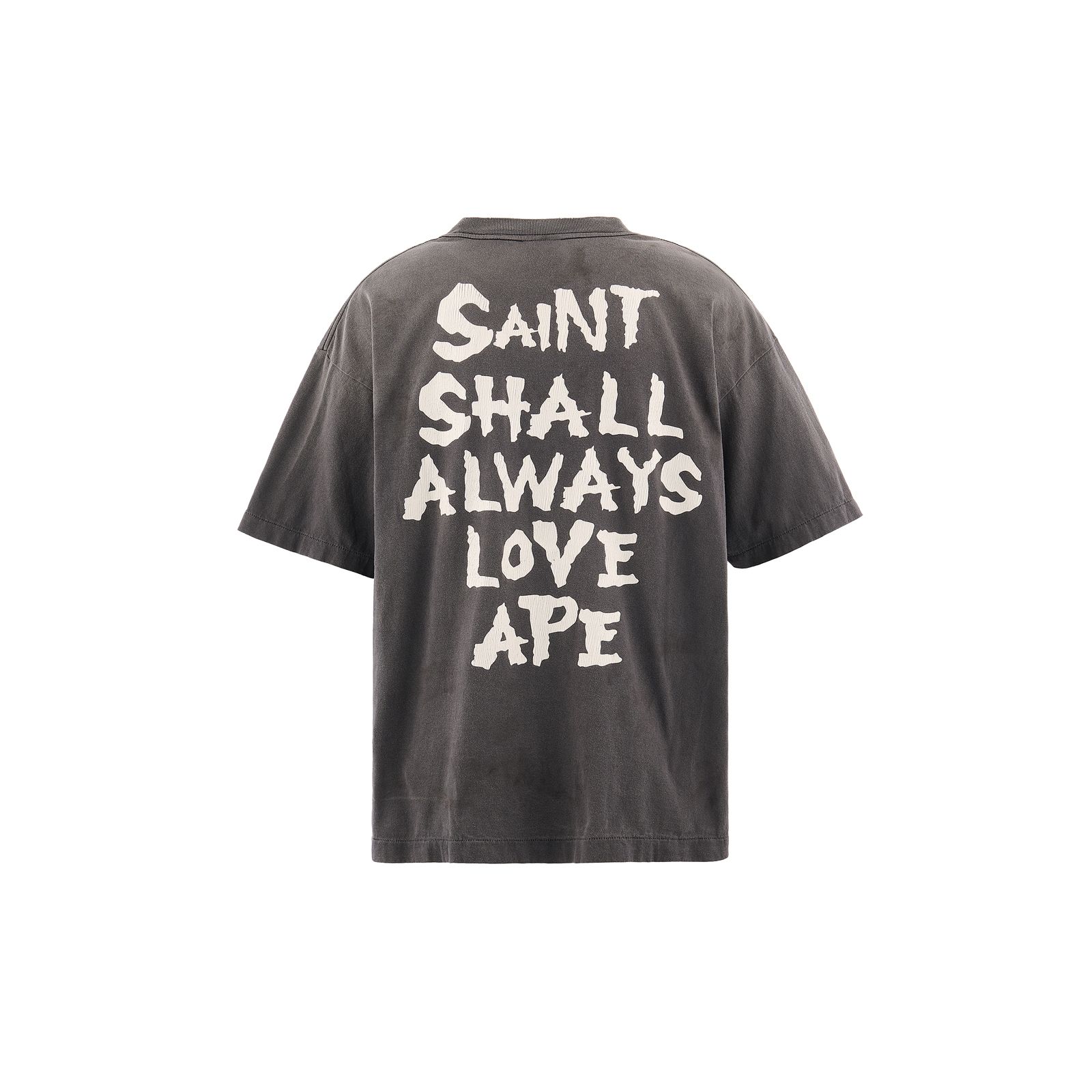【コラボ】SM-MK8-0000-C49 / BAPE_SS T-SHIRT / ALWAYS LOVE / BK / Tシャツ (ブラック)