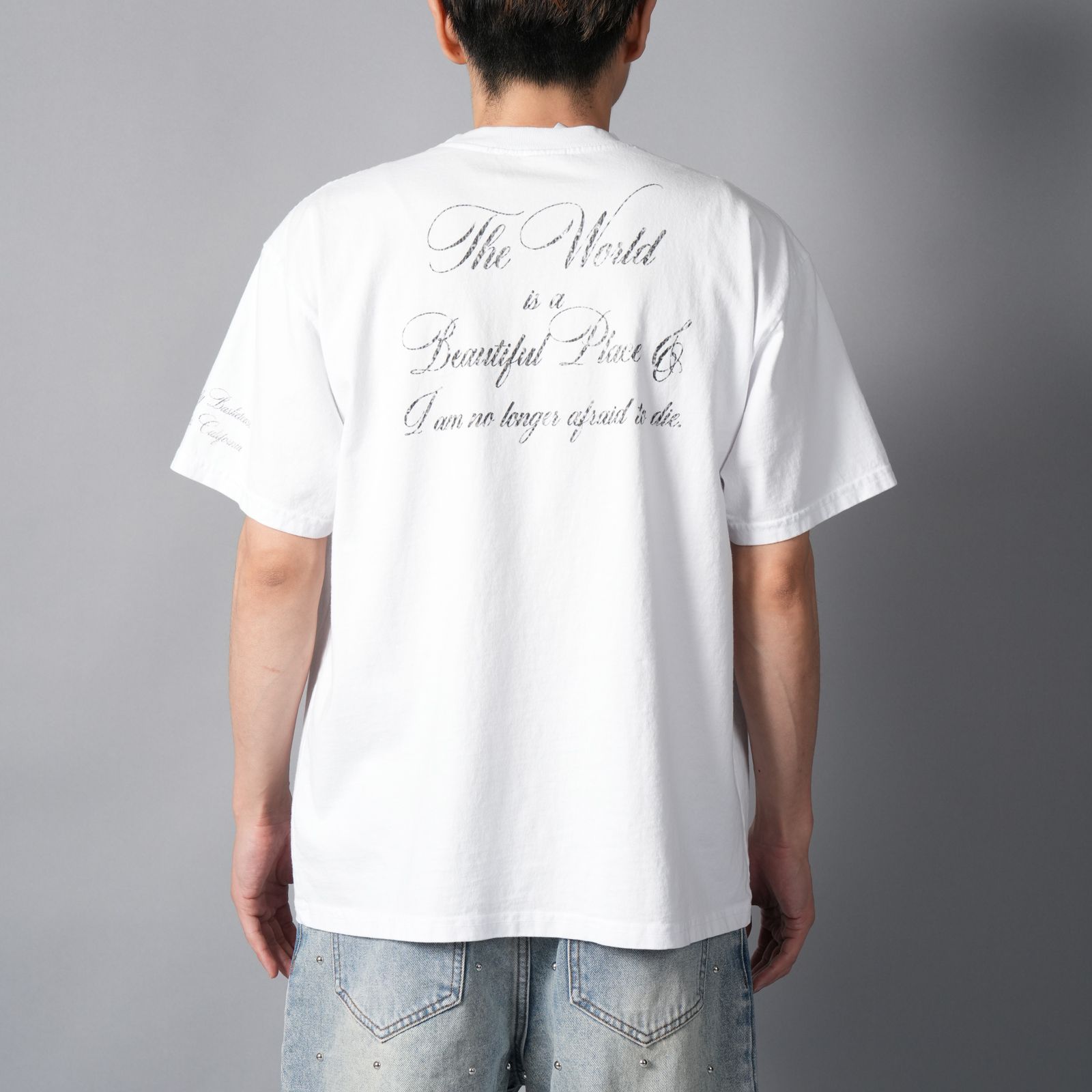 【残りわずか】IRIS, t-shirt / Tシャツ (ホワイト)