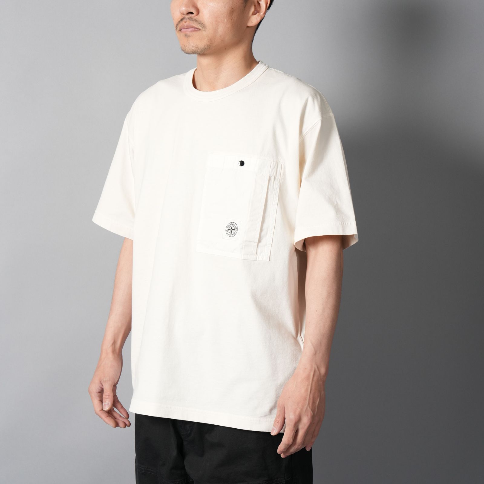 2100004 COMBED ORGANIC COTTON JERSEY / Tシャツ (アイボリー)