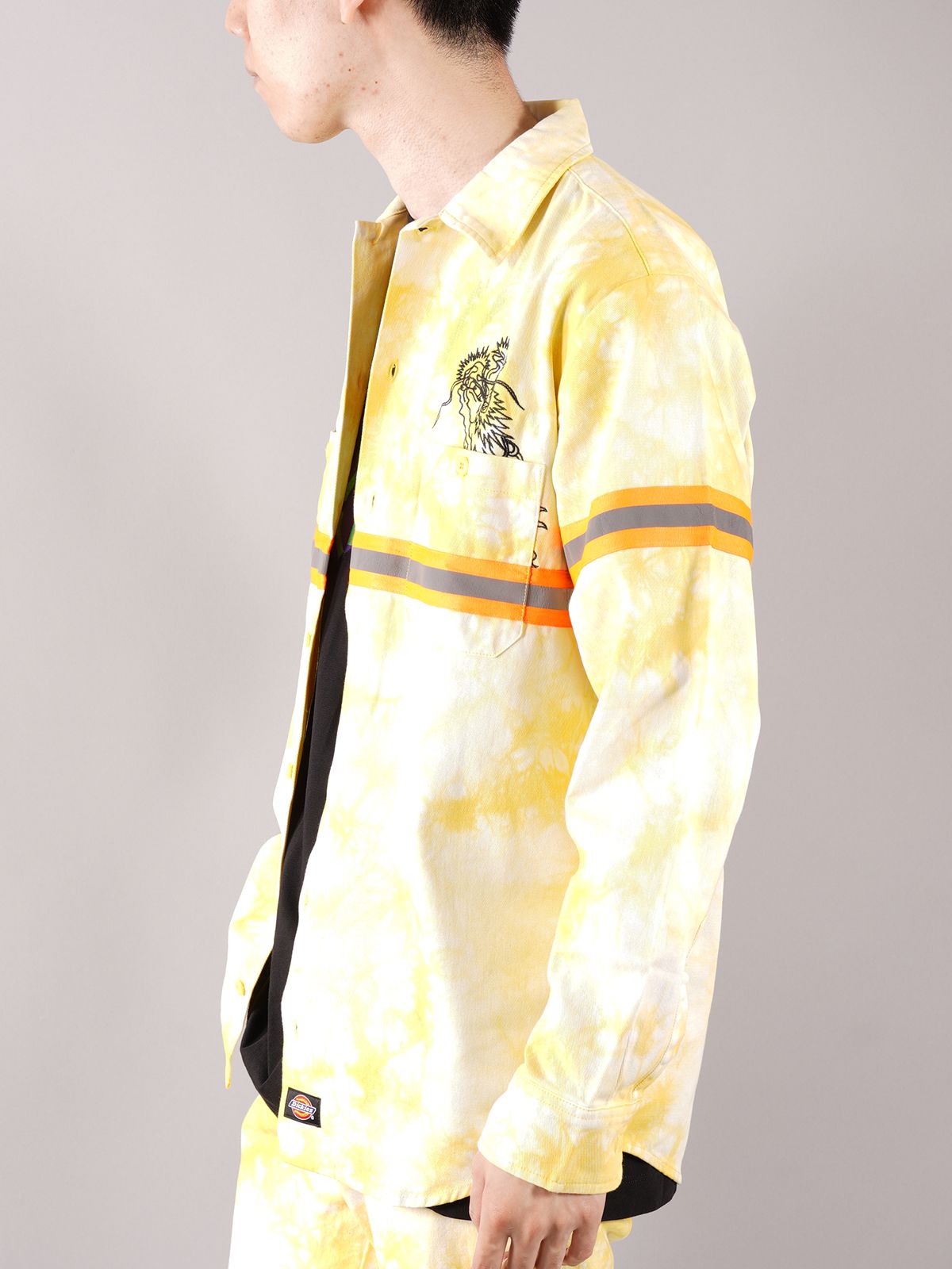 WORK SHIRTS - ワークシャツ - (イエロー)