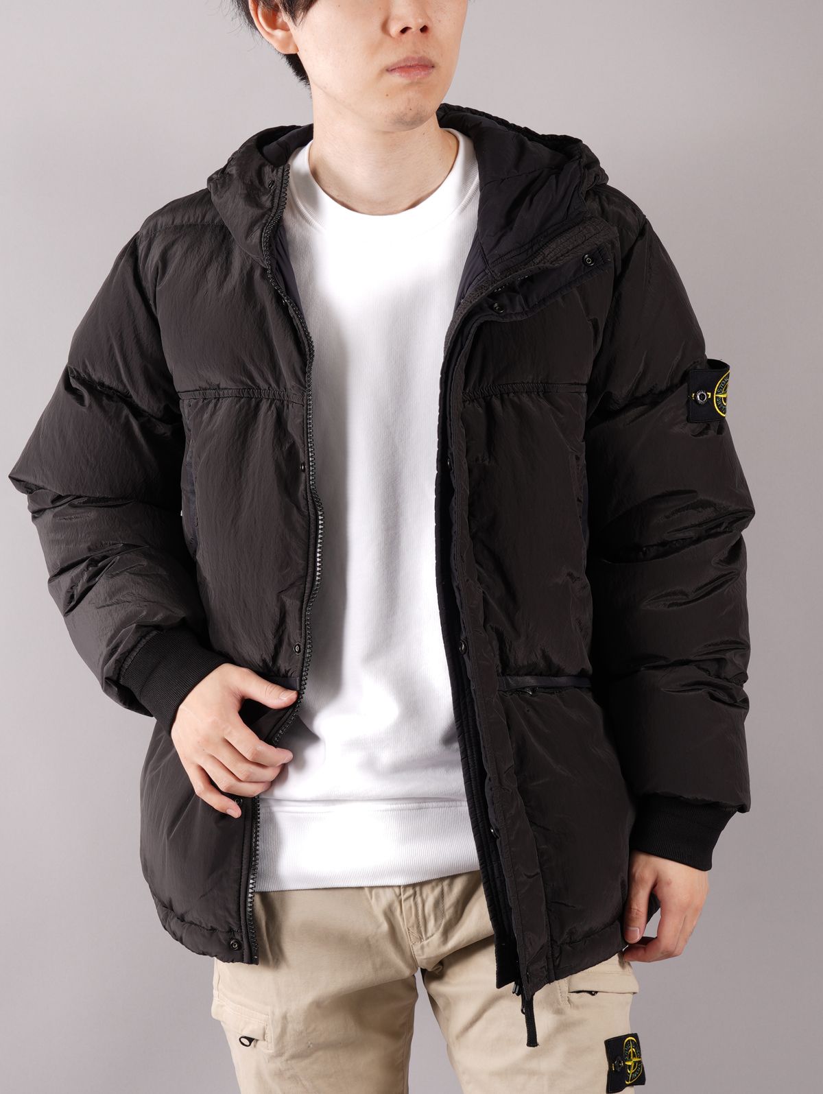 良好品】 stone island METALストーンアイランドナイロンメタル NYLON ...