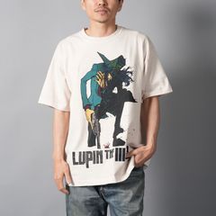 [LUPIN THE IIIRD]  S/S T-Shirt  (JIGEN)  / Tシャツ (ホワイト)