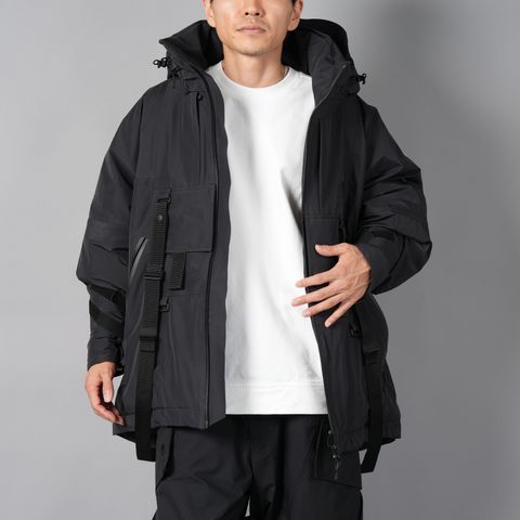 【ラスト1点】【限定】GORE-TEX PRODUCT 40DY/CK 3L x PRIMALOFT COAST GUARD SHELL / ゴアテックス  スリーレイヤー  プリマロフト / ナイロンジャケット (ブラック)