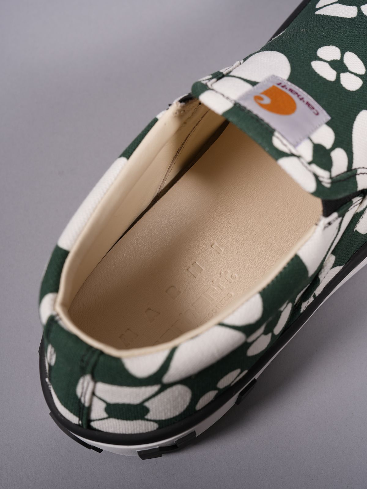 MARNI - MARNI X CARHARTT WIP - GREEN SLIP-ON SNEAKERS / スニーカー