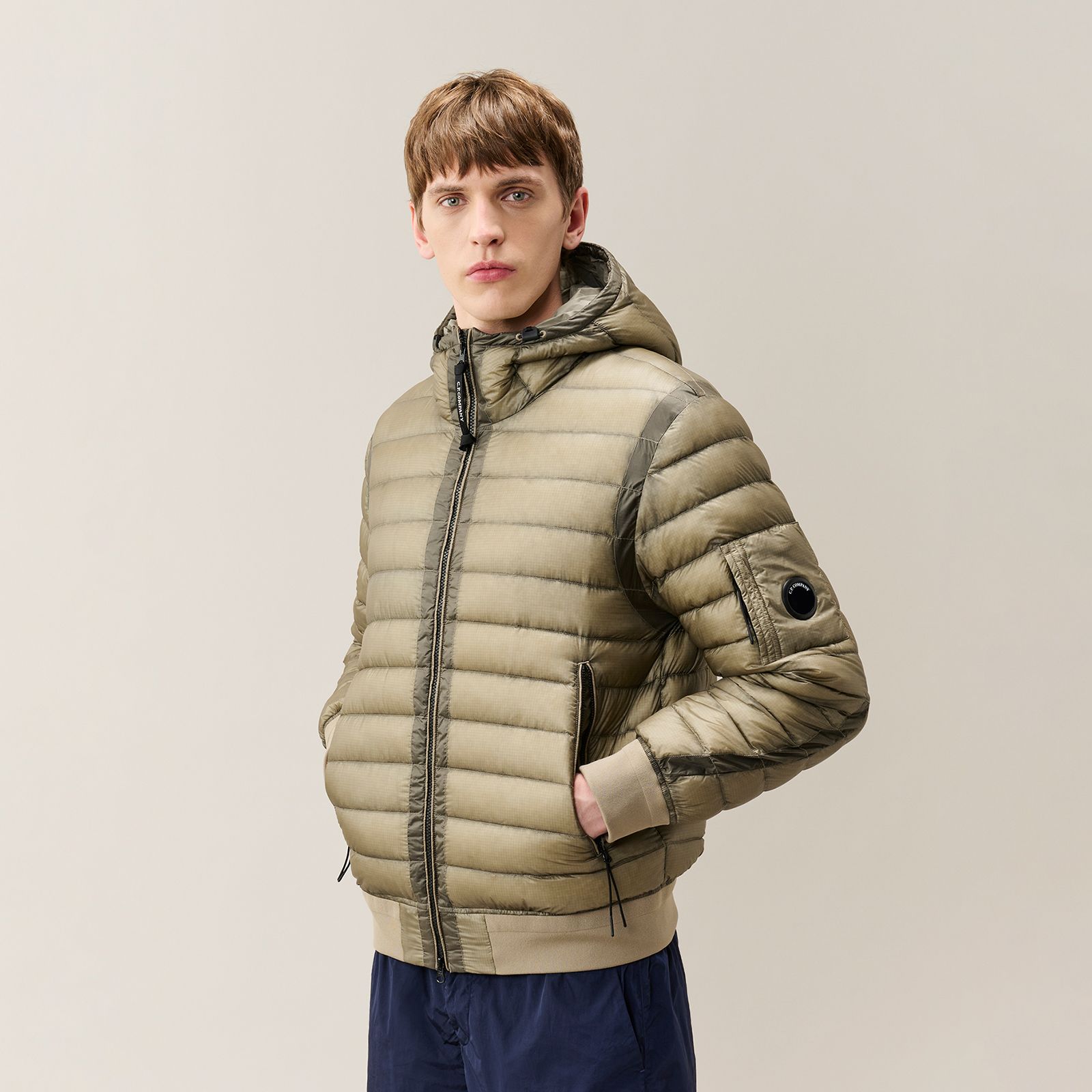 D.D. Shell Hooded Lens Down Jacket / フーデッド レンズ ダウンジャケット (フォールンロック)