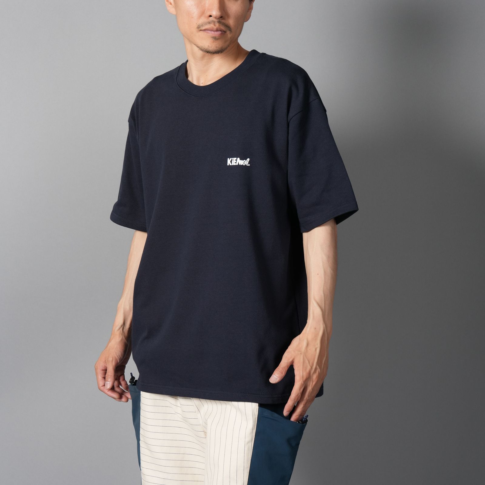 KiEMA LOGO TEE  / キーマ ロゴ Tシャツ (ネイビー)