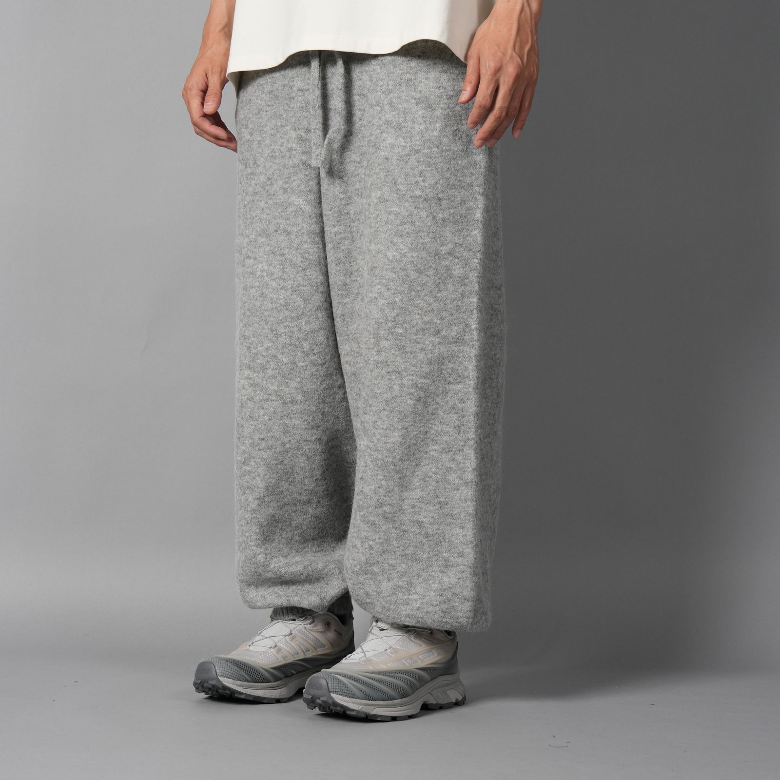 ALPACA KNIT CUFF PANT  / アルパカニットカフパンツ (アルパカクロウド)
