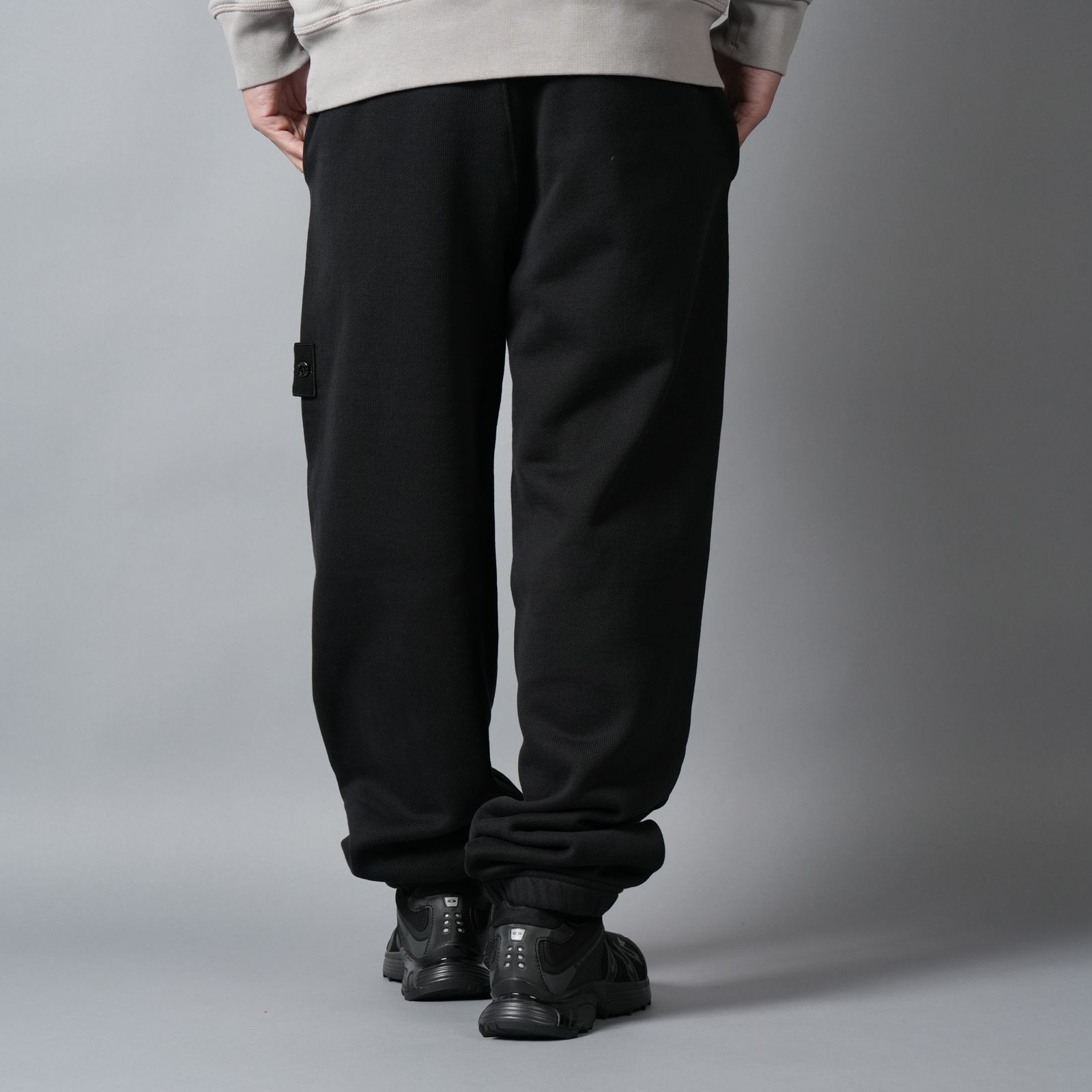 6200008 / HEAVY ORGANIC COTTON FLEECE_S.I. GHOST / スウェットパンツ (ブラック)