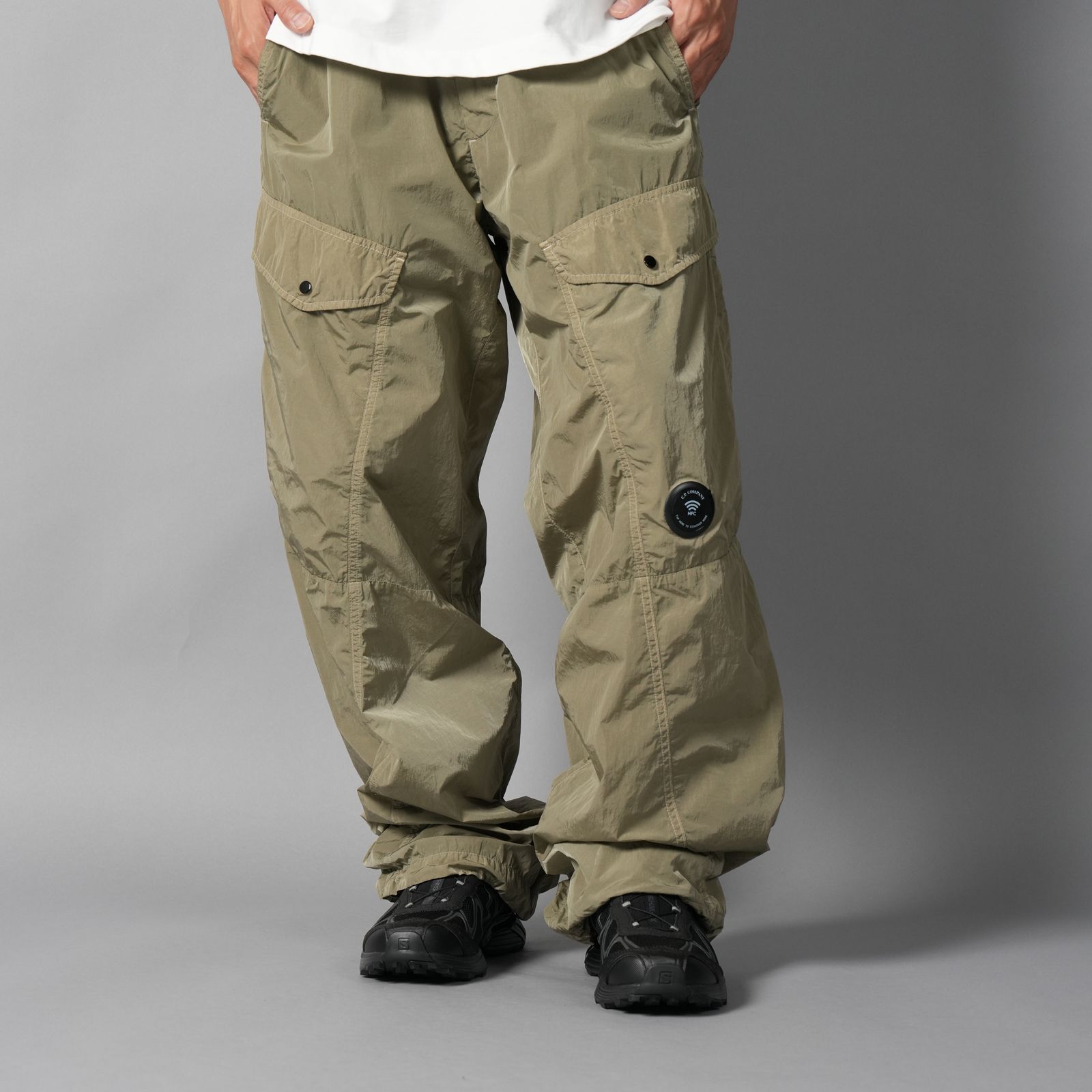 CHROME-R BOXY SEAMLESS CARGO PANTA / カーゴパンツ (フォールンロック)